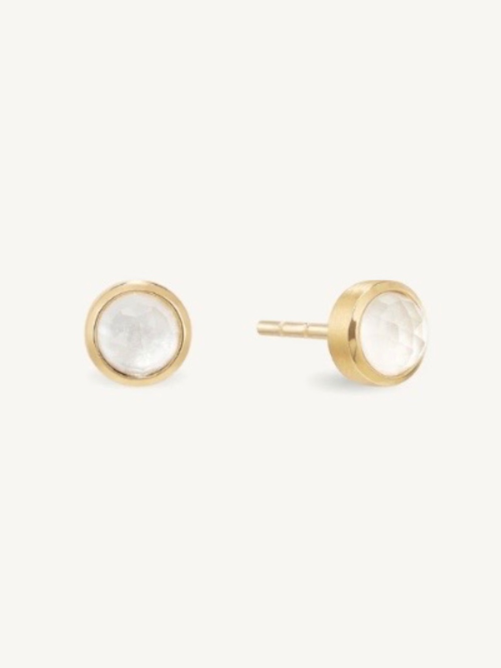 DEAN DAVIDSON Signature Small Knockout Studs In Iridescent Pearl